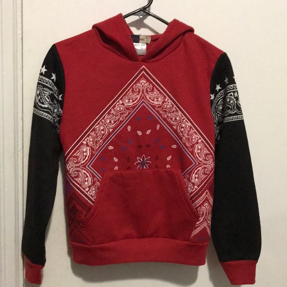Boys size 12 hooded sweatshirt